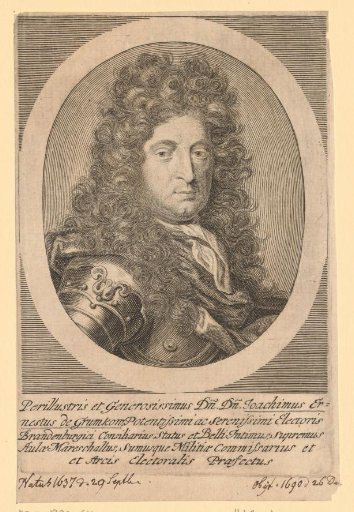 Portrait of Joachim Ernestus Gramkow