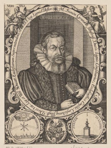 Portrait of Simon Grunaeus at the Age of 62