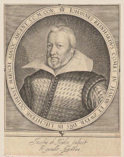 Portrait of Johann Reinhard I, Count of Hanau-Lichtenberg