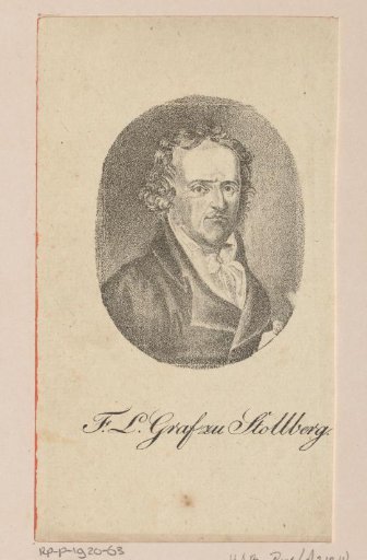 Portrait of Friedrich Leopold van Stolberg