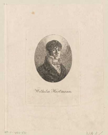 Portrait of Wilhelm Hartmann