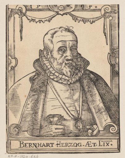 Portrait of Bernhard Herzog