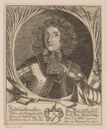 Portrait of Donat Johann Heissler of Heitersheim