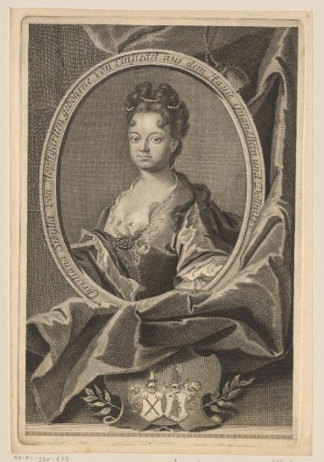 Portrait of Christiana Sibylla von Hopffgarten