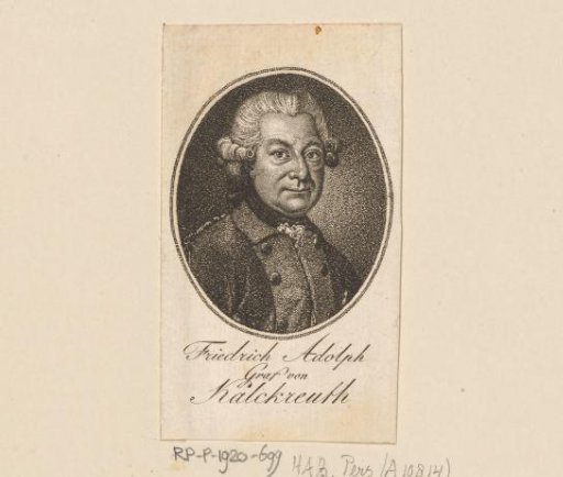 Portrait of Friedrich Adolf von Kalckreuth