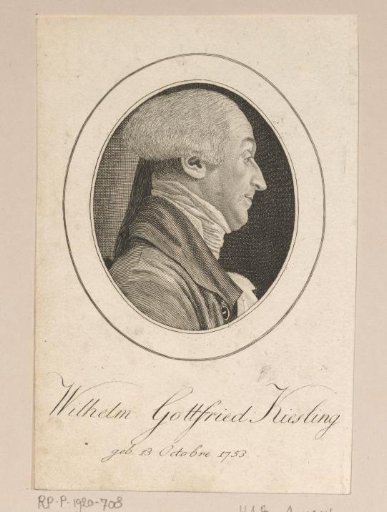 Portrait of Wilhelm Gottfried Kiessling