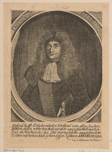 Portrait of Johann Kunckel von Löwenstjern