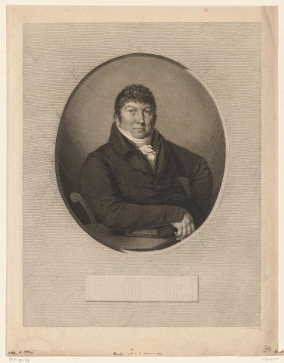 Portrait of Nicolaas Willem Rauwenhoff