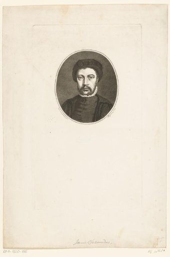 Portrait of Janus Secundus