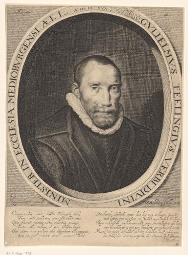 Portrait of Willem Teelinck