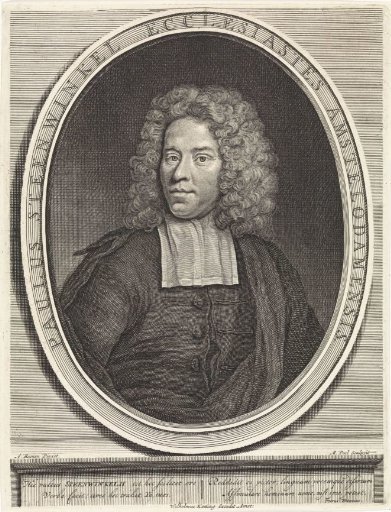 Portrait of preacher Paulus Steenwinkel