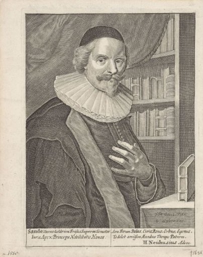 Portrait of the lawyer Johan van den Sande (copy?)