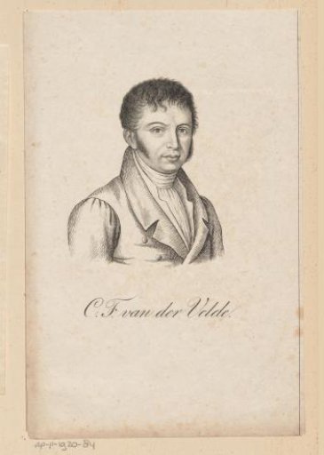 Portrait of Carl Franz van der Velde