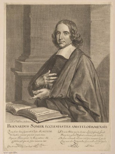 Portrait of Bernardus Somer