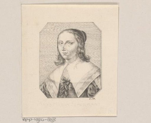 Portrait of Anna Maria van Schurman