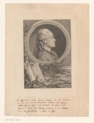 Portrait of Simon-Nicolas Henri Linguet