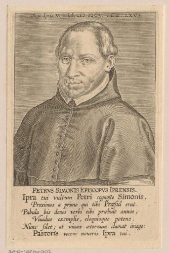 Portrait of Petrus Simons