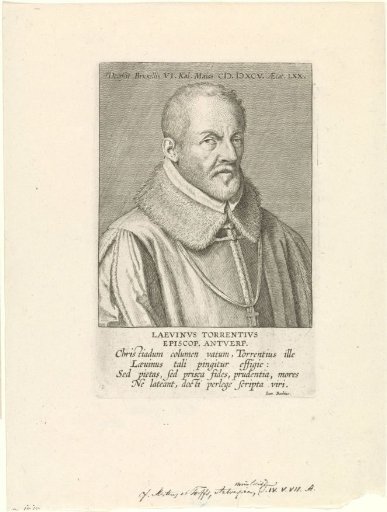 Portrait of Laevinus Torrentius, Bishop of Antwerp