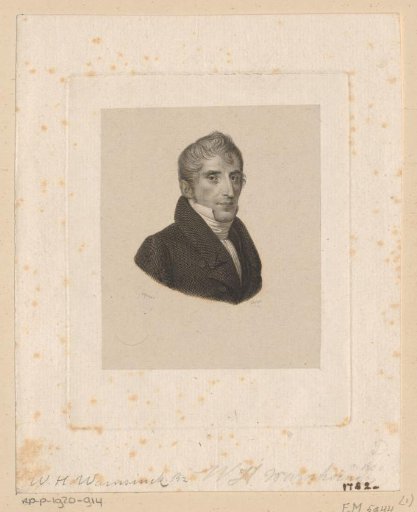 Portrait of Willem Hendrik Warnsinck