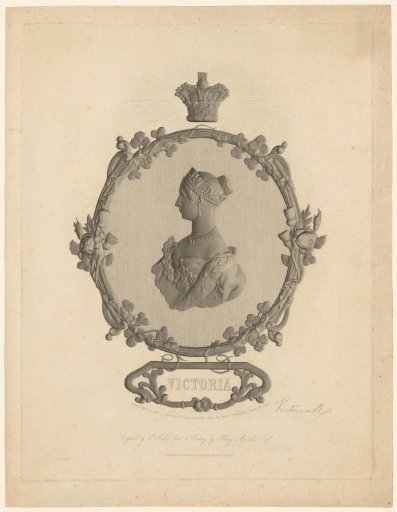 Portrait of Queen Victoria of the United Kingdom