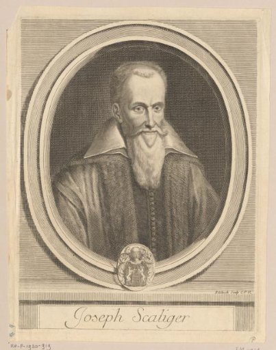 Portrait of Josephus Scaliger