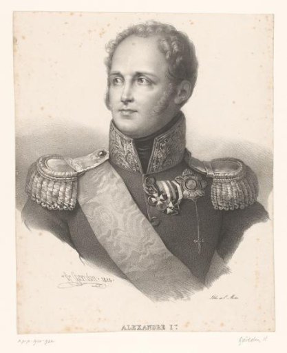 Portrait of Alexander I of Russia
