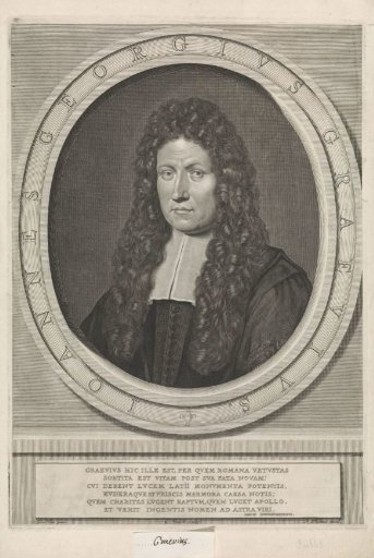 Portrait of Johann Georg Graevius