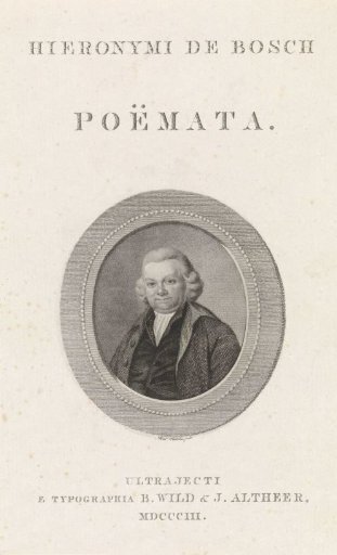 Portrait of Jeronimo de Bosch
