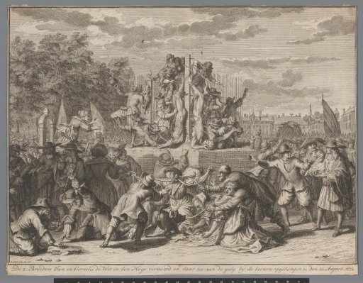 Mutilation of the Bodies of the De Witt Brothers, 1672