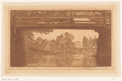 Kwakel Bridge in Edam