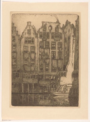 Canal Houses on the Sint-Olofssteeg in Amsterdam