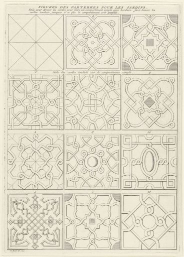 Designs for Garden Parterres