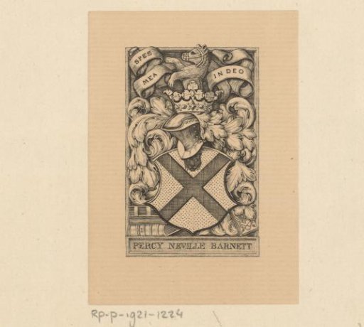 Ex libris of Percy Neville Barnett