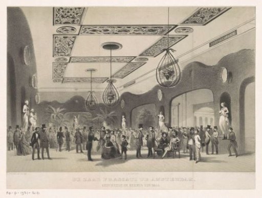Soiree at Frascati in Amsterdam during the Fair of 1854
