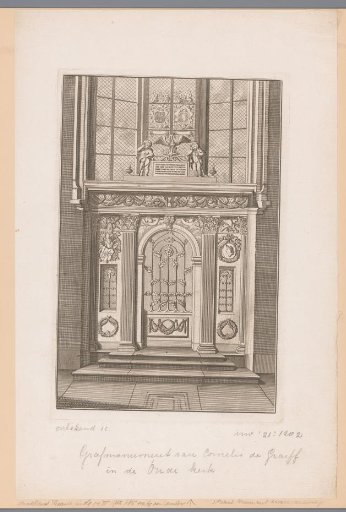 Funerary monument for Cornelis de Graeff in the Old Church in Amsterdam