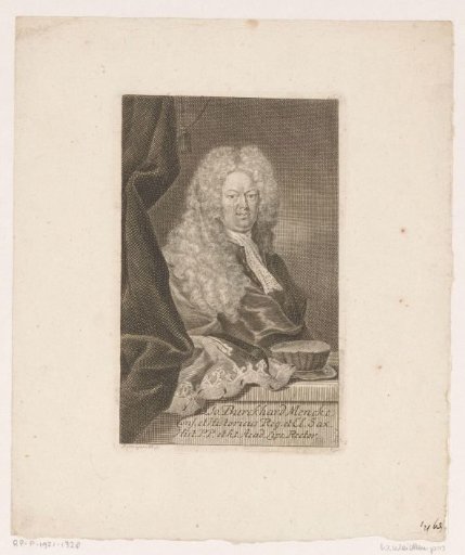 Portrait of Johann Burckhard Mencke
