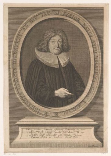 Portrait of Johann Ulrich Riedner