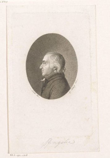 Portrait of Georg Wilhelm Pfingsten