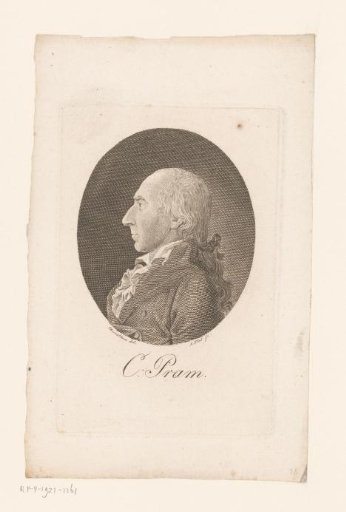 Portrait of Christen Pram