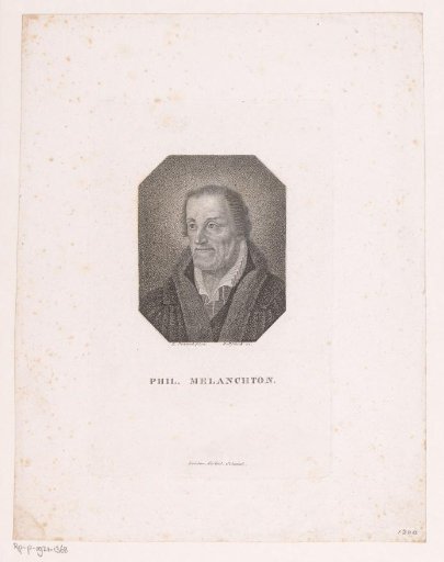 Portrait of Philipp Melanchthon
