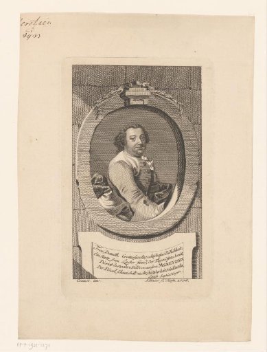 Portrait of Johan Heinrich Meretzien