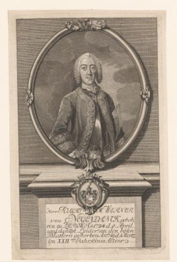 Portrait of Joachim Werner von Negendank