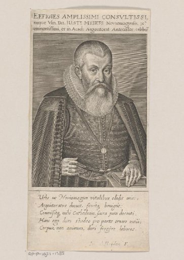 Portrait of Justus Meier