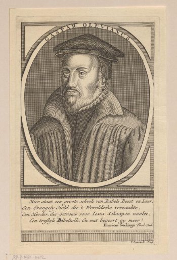 Portrait of Caspar Olevianus