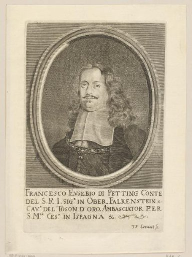 Portrait of Franz Eusebius von Pötting