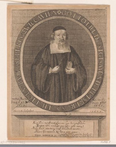 Portrait of Gottfried Sigismund Peisker