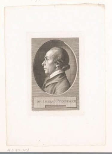 Portrait of Johann Konrad Pfenniger