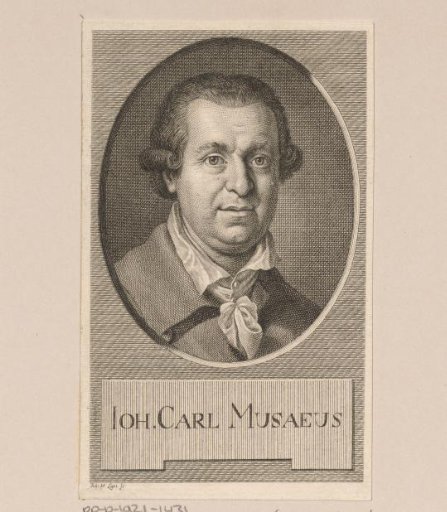 Portrait of Johann Carl August Musäus