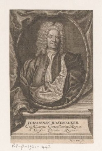 Portrait of Johan Upmarck af Rosenadler