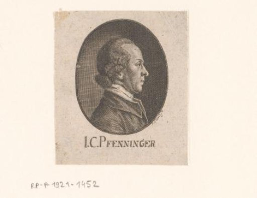 Portrait of Johann Konrad Pfenninger